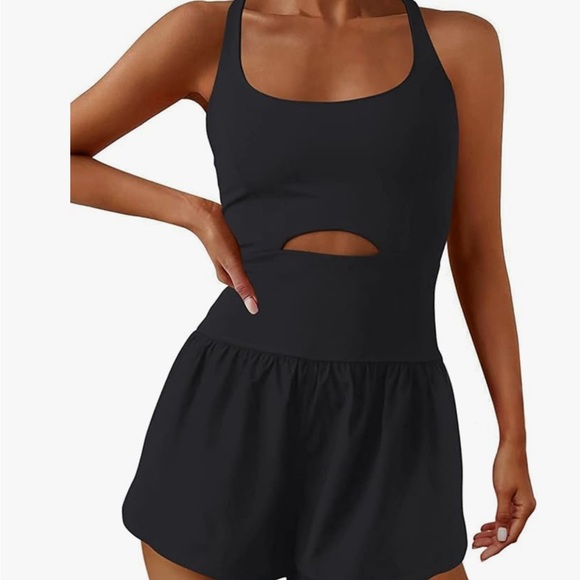 Elegant Black Women's One Piece Swimsuit - Picture 1 of 4